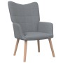 Sillón de relax de tela gris claro de vidaXL, Sillones - Ref: Foro24-327919, Precio: 118,88 €, Descuento: %