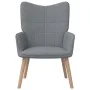 Sillón de relax de tela gris claro de vidaXL, Sillones - Ref: Foro24-327919, Precio: 116,81 €, Descuento: %