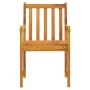 Sillas de jardín 2 unidades madera maciza de acacia en Sillas de jardín | Comprar online en Foru.es