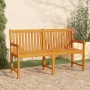 Banco de jardín 150 cm madera maciza de acacia en Bancos de jardín | Comprar online en Foru.es