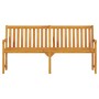 Banco de jardín de madera maciza de acacia 180 cm en Bancos de jardín | Comprar online en Foru.es