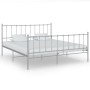 Estructura de cama de metal gris 180x200 cm de vidaXL, Camas y somieres - Ref: Foro24-324963, Precio: 126,08 €, Descuento: %