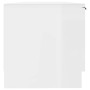 Mueble de TV madera contrachapada blanco brillo 102x35x36,5 cm de vidaXL, Muebles TV - Ref: Foro24-811517, Precio: 77,71 €, D...