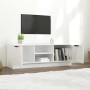 Mueble de TV madera contrachapada blanco brillo 102x35x36,5 cm de vidaXL, Muebles TV - Ref: Foro24-811517, Precio: 77,71 €, D...