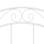 Estructura de cama de metal blanco 90x200 cm de vidaXL, Camas y somieres - Ref: Foro24-324989, Precio: 135,35 €, Descuento: %