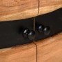 Aparador de madera maciza de acacia 57x34x75 cm de vidaXL, Aparadores - Ref: Foro24-322677, Precio: 181,46 €, Descuento: %