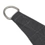 Toldo de vela triangular tela Oxford gris antracita 4x5x5 m en Sombrillas | Comprar online en Foru.es