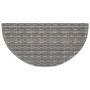 Mesa de jardín de ratán sintético gris 100x50x75 cm en Mesas de jardín | Comprar online en Foru.es