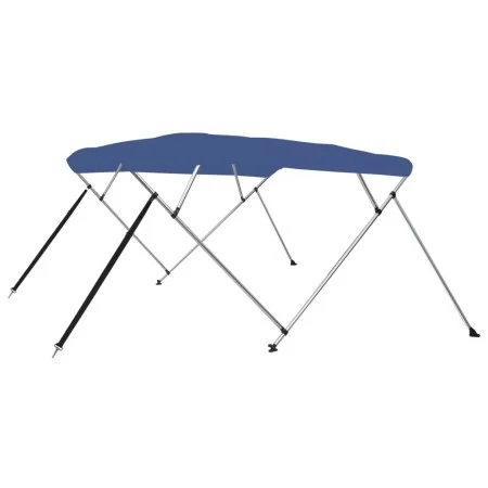 Blue 4-arch Bimini awning 243x180x137 cm by vidaXL, Boat storage covers - Ref: Foro24-92370, Price: 182,63 €, Discount: %
