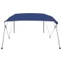 Blue 4-arch Bimini awning 243x180x137 cm by vidaXL, Boat storage covers - Ref: Foro24-92370, Price: 182,63 €, Discount: %