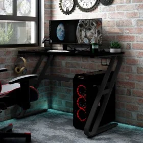 Escritorio gaming con patas forma ZZ negro 110x60x75cm de vidaXL, Escritorios - Ref: Foro24-325412, Precio: 96,95 €, Descuent...