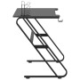 Escritorio gaming con patas forma ZZ negro 110x60x75cm de vidaXL, Escritorios - Ref: Foro24-325412, Precio: 98,11 €, Descuent...