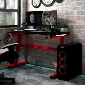 Escritorio gaming con luz LED forma Y negro 110x60x75 cm de vidaXL, Escritorios - Ref: Foro24-325420, Precio: 140,92 €, Descu...