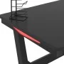 Escritorio gaming con luz LED forma Y negro 110x60x75 cm de vidaXL, Escritorios - Ref: Foro24-325420, Precio: 140,92 €, Descu...