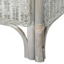 Sofá de 2 plazas de ratán natural y lino gris de vidaXL, Sofás - Ref: Foro24-325467, Precio: 296,17 €, Descuento: %
