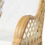 Sofá con cojín ratán natural y lino de vidaXL, Sofás - Ref: Foro24-325469, Precio: 264,77 €, Descuento: %