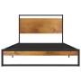 Estructura de cama de metal 90x200 cm de vidaXL, Camas y somieres - Ref: Foro24-324862, Precio: 74,25 €, Descuento: %