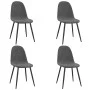 Dining chairs 4 units dark gray velvet by vidaXL, dining chairs - Ref: Foro24-325658, Price: 201,40 €, Discount: %