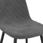 Sillas de comedor 4 unidades terciopelo gris oscuro de vidaXL, Sillas de comedor - Ref: Foro24-325658, Precio: 201,40 €, Desc...