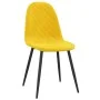 Esszimmerstühle 4 Stück senfgelber Samt von vidaXL, Essstühle - Ref: Foro24-325664, Preis: 182,48 €, Rabatt: %