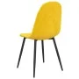 Esszimmerstühle 4 Stück senfgelber Samt von vidaXL, Essstühle - Ref: Foro24-325664, Preis: 182,48 €, Rabatt: %