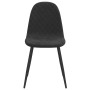Sillas de comedor 4 unidades terciopelo negro de vidaXL, Sillas de comedor - Ref: Foro24-325663, Precio: 194,08 €, Descuento: %