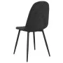 Esszimmerstühle 4 Einheiten aus schwarzem Samt von vidaXL, Essstühle - Ref: Foro24-325663, Preis: 189,33 €, Rabatt: %