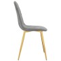 Sillas de comedor 2 unidades terciopelo gris claro de vidaXL, Sillas de comedor - Ref: Foro24-325668, Precio: 135,05 €, Descu...