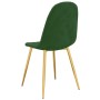 Sillas de comedor 2 unidades terciopelo verde oscuro de vidaXL, Sillas de comedor - Ref: Foro24-325670, Precio: 135,05 €, Des...