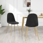 Sillas de comedor 2 unidades terciopelo negro de vidaXL, Sillas de comedor - Ref: Foro24-325674, Precio: 139,65 €, Descuento: %