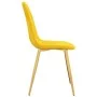 Sillas de comedor 2 uds terciopelo amarillo mostaza de vidaXL, Sillas de comedor - Ref: Foro24-325675, Precio: 132,82 €, Desc...
