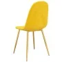 Sillas de comedor 2 uds terciopelo amarillo mostaza de vidaXL, Sillas de comedor - Ref: Foro24-325675, Precio: 132,82 €, Desc...