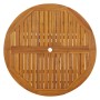 Mesa plegable de jardín de madera maciza de acacia 110 cm en Mesas de jardín | Comprar online en Foru.es