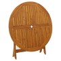 Mesa plegable de jardín de madera maciza de acacia 110 cm en Mesas de jardín | Comprar online en Foru.es