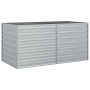 Arriate de acero galvanizado plateado 160x80x77 cm en Macetas y jardineras | Comprar online en Foru.es