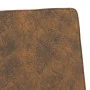 Silla voladiza de tela marrón de vidaXL, Sillones - Ref: Foro24-325734, Precio: 94,95 €, Descuento: %