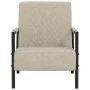 Sillón de cuero sintético gris claro de vidaXL, Sillones - Ref: Foro24-325755, Precio: 172,03 €, Descuento: %