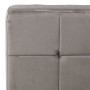 Silla de relajación de terciopelo gris claro 65x79x87 cm de vidaXL, Sillas - Ref: Foro24-325770, Precio: 96,45 €, Descuento: %