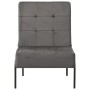 Silla de relajación de terciopelo gris oscuro 65x79x87 cm de vidaXL, Sillas - Ref: Foro24-325771, Precio: 98,26 €, Descuento: %
