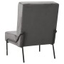Silla de relajación de terciopelo gris oscuro 65x79x87 cm de vidaXL, Sillas - Ref: Foro24-325771, Precio: 98,26 €, Descuento: %