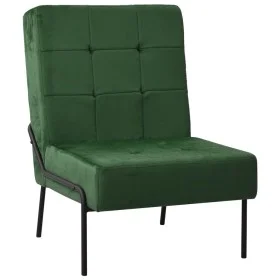 Silla de relajación de terciopelo verde oscuro 65x79x87 cm de vidaXL, Sillas - Ref: Foro24-325772, Precio: 129,45 €, Descuent...