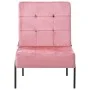 Silla de relajación de terciopelo rosa 65x79x87 cm de vidaXL, Sillas - Ref: Foro24-325774, Precio: 137,60 €, Descuento: %