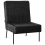 Silla de relajación de terciopelo negro 65x79x87 cm de vidaXL, Sillas - Ref: Foro24-325776, Precio: 129,54 €, Descuento: %