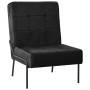 Silla de relajación de terciopelo negro 65x79x87 cm de vidaXL, Sillas - Ref: Foro24-325776, Precio: 131,03 €, Descuento: %