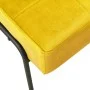 Silla de relajación de terciopelo amarillo mostaza 65x79x87 cm de vidaXL, Sillas - Ref: Foro24-325777, Precio: 147,38 €, Desc...