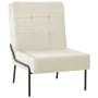 Silla de relajación de terciopelo crema blanca 65x79x87 cm de vidaXL, Sillas - Ref: Foro24-325779, Precio: 106,09 €, Descuent...