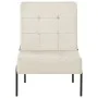 Silla de relajación de terciopelo crema blanca 65x79x87 cm de vidaXL, Sillas - Ref: Foro24-325779, Precio: 106,09 €, Descuent...