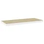 Estante flotante de pared MDF roble y blanco 80x23,5x3,8 cm de vidaXL, Estantes y estanterías - Ref: Foro24-326579, Precio: 2...