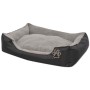Cama para perro con cojín acolchado Talla L negra en Camas para perros | Comprar online en Foru.es