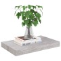 Estante flotante de pared gris hormigón MDF 40x23x3,8 cm de vidaXL, Estantes y estanterías - Ref: Foro24-326591, Precio: 19,8...